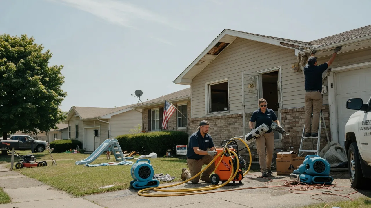 Water Damage Restoration in Mount Pleasant, WI near me